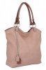 Torebka Uniwersalna Shopper Bag Hernan HB0150 Pudrowy Róż/Brudny Róż